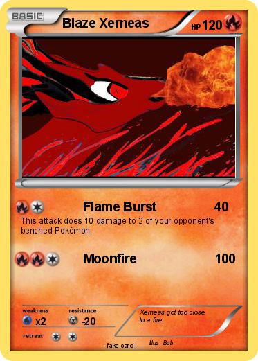 Pokemon Blaze Xerneas