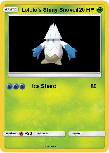 Pokemon Lololo's Shiny Snover