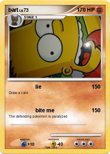 Pokemon bart