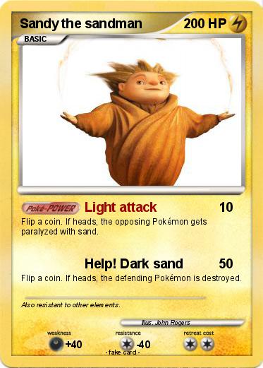 Pokemon Sandy the sandman