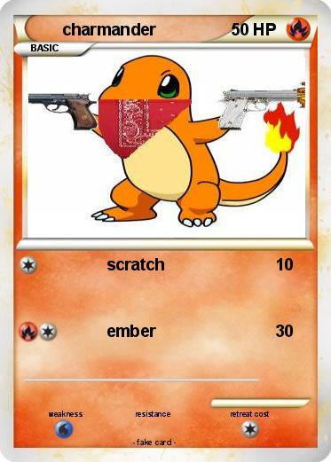 Pokemon charmander