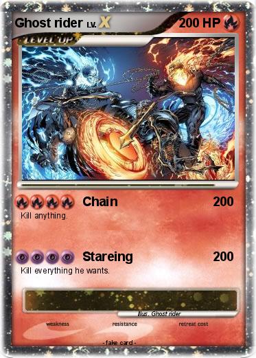 Pokemon Ghost rider