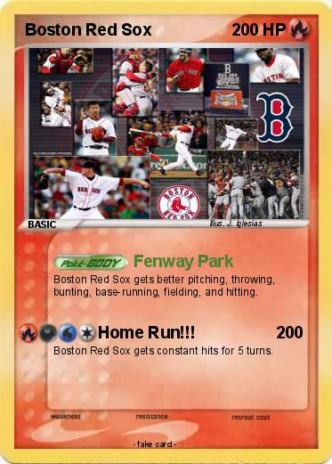 Pokemon Boston Red Sox