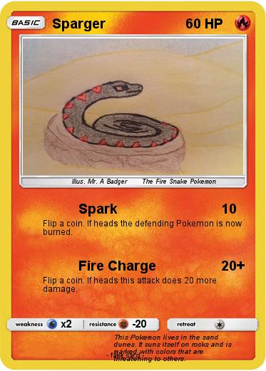 Pokemon Sparger