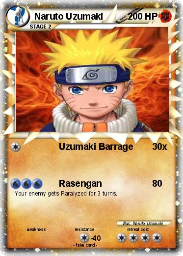 Pokemon Naruto Uzumaki