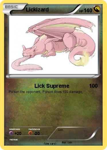 Pokemon Lickizard