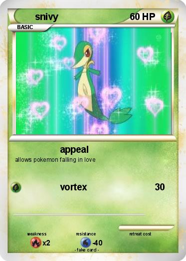 Pokemon snivy