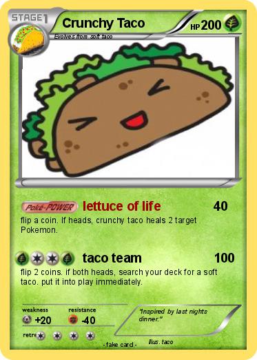 Pokemon Crunchy Taco