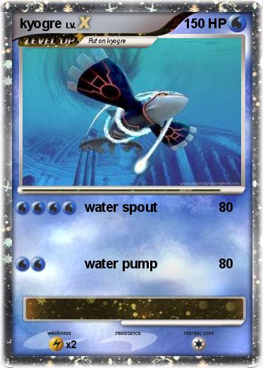 Pokemon kyogre