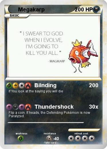 Pokemon Megakarp