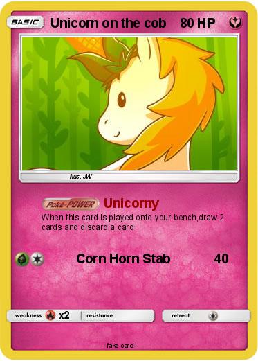 Pokemon Unicorn on the cob