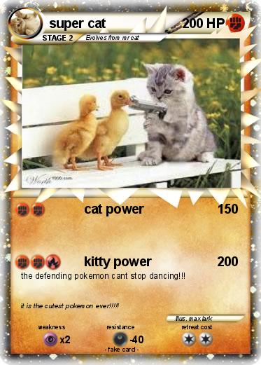 Pokemon super cat