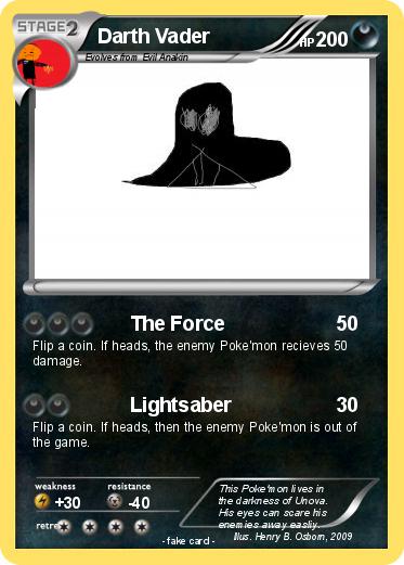 Pokemon Darth Vader