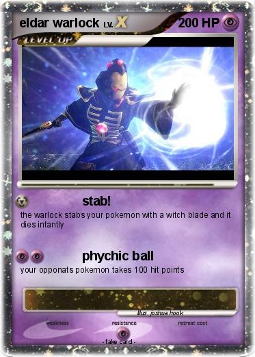 Pokemon eldar warlock