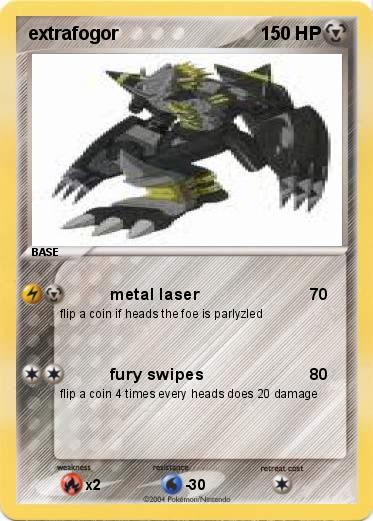 Pokemon extrafogor 
