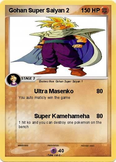 Pokemon Gohan Super Saiyan 2