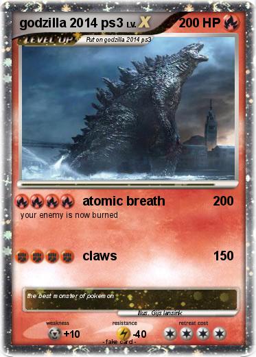 Pokemon godzilla 2014 ps3