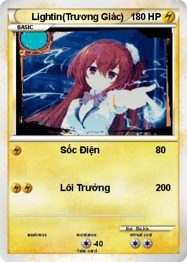 Pokemon Lightin(Trương Giác)