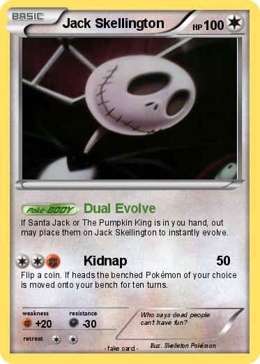Pokemon Jack Skellington