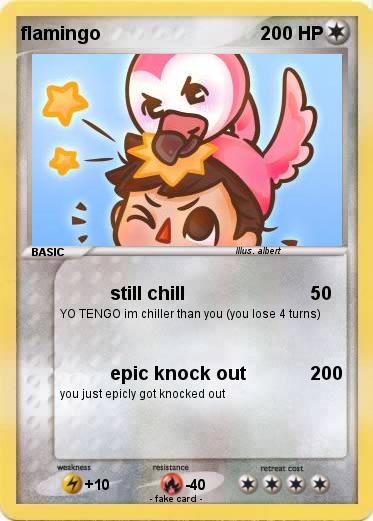 Pokemon flamingo