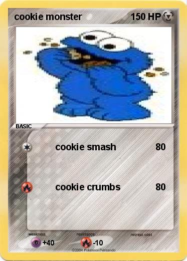 Pokemon cookie monster