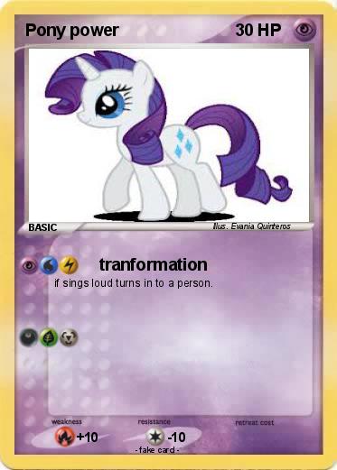 Pokemon Pony power