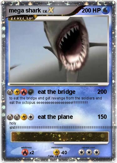 Pokemon mega shark