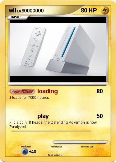 Pokemon wii