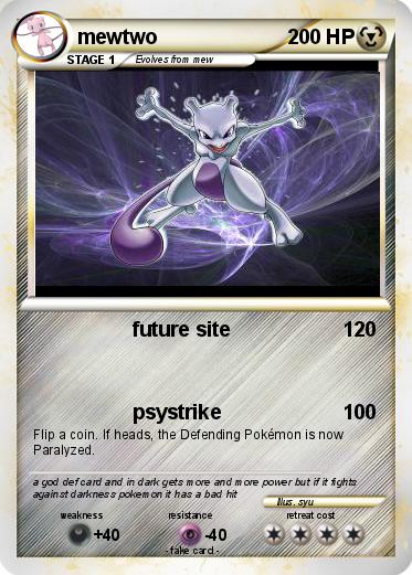 Pokemon mewtwo