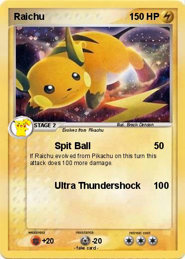 Pokemon Raichu