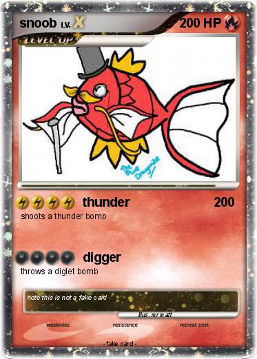 Pokemon snoob