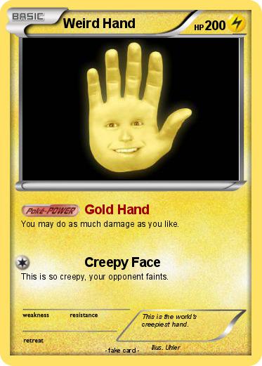 Pokemon Weird Hand