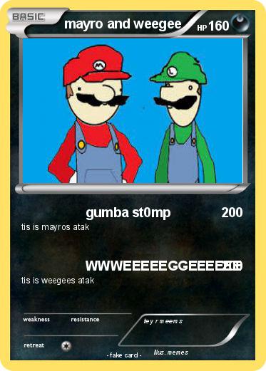 Pokemon mayro and weegee