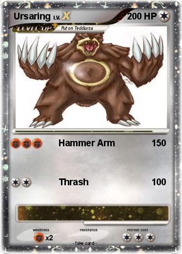 Pokemon Ursaring