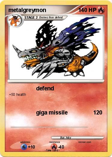 Pokemon metalgreymon