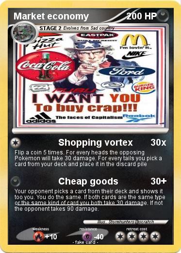 Pokemon Market economy