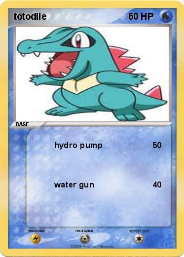 Pokemon totodile