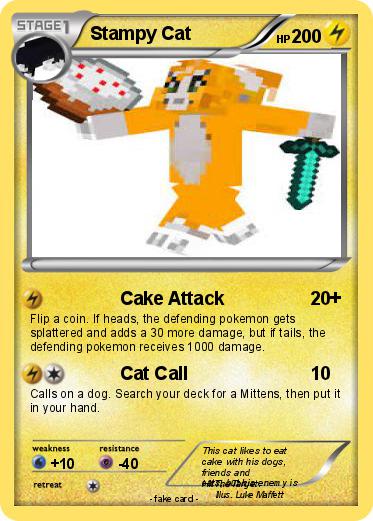 Pokemon Stampy Cat
