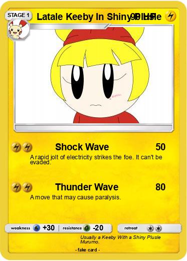 Pokemon Latale Keeby In Shiny Plusle