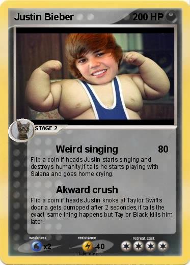 Pokemon Justin Bieber