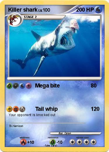 Pokemon Killer shark