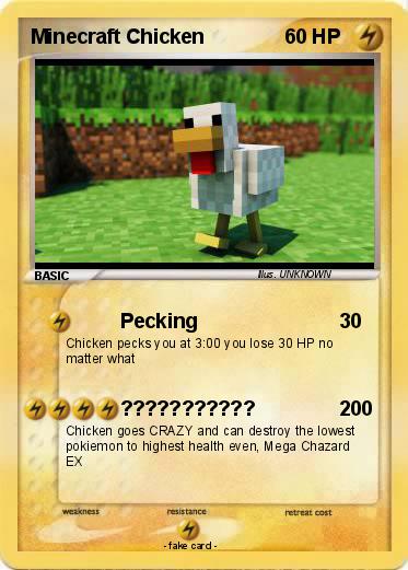 Pokemon Minecraft Chicken
