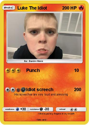 Pokemon Luke The Idiot