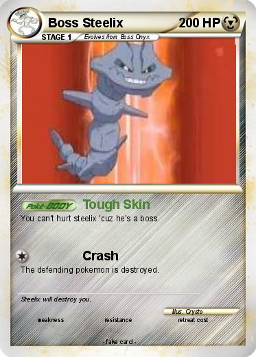 Pokemon Boss Steelix