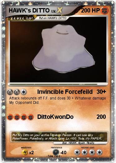Pokemon HAWK's DITTO