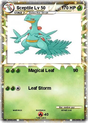 Pokemon Sceptile Lv 50