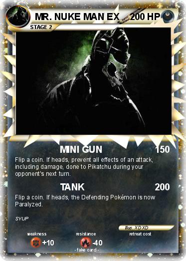 Pokemon MR. NUKE MAN EX