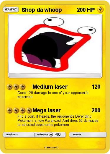 Pokemon Shop da whoop