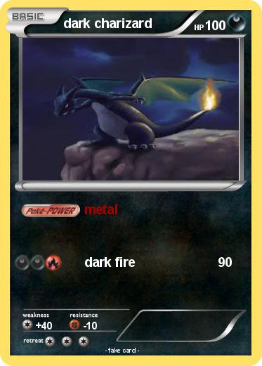 Pokemon dark charizard