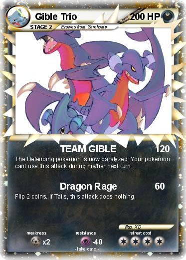 Pokemon Gible Trio